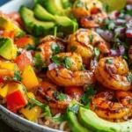 Shrimp and Avocado Bowls