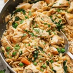 One Pot Chicken Orzo