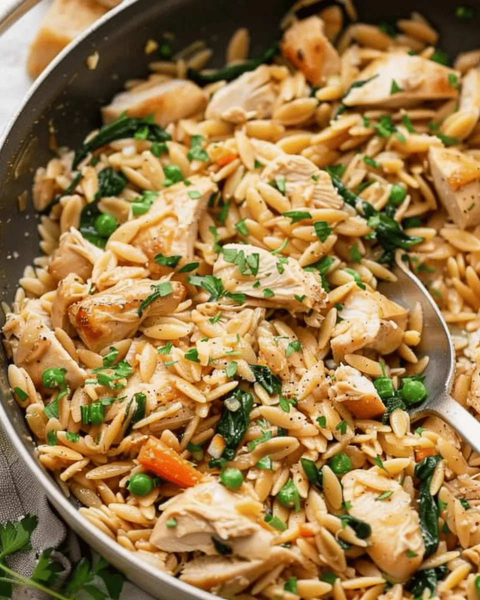 One Pot Chicken Orzo: Easy Comfort Food for Busy Weeknights