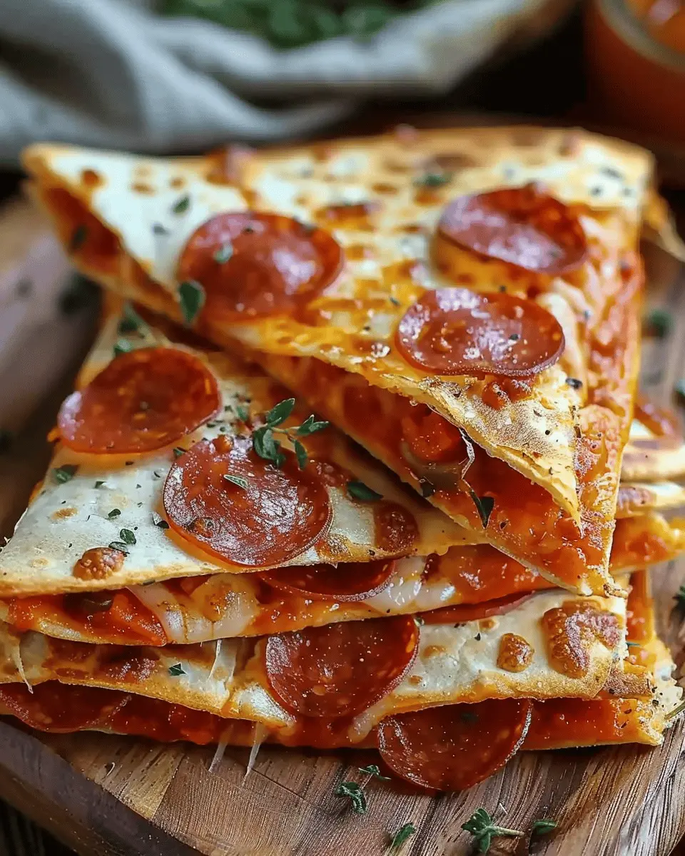 Pepperoni Pizzadillas: Easy Indulgence You Can Make at Home