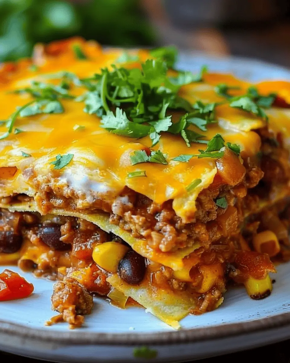 Layered Burrito Casserole: Easy Turkey Bacon & Beef Delight