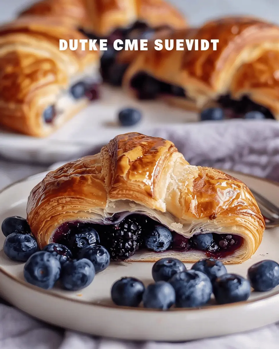 Blueberry Cream Cheese Croissant: The Best Easy Recipe You’ll Love