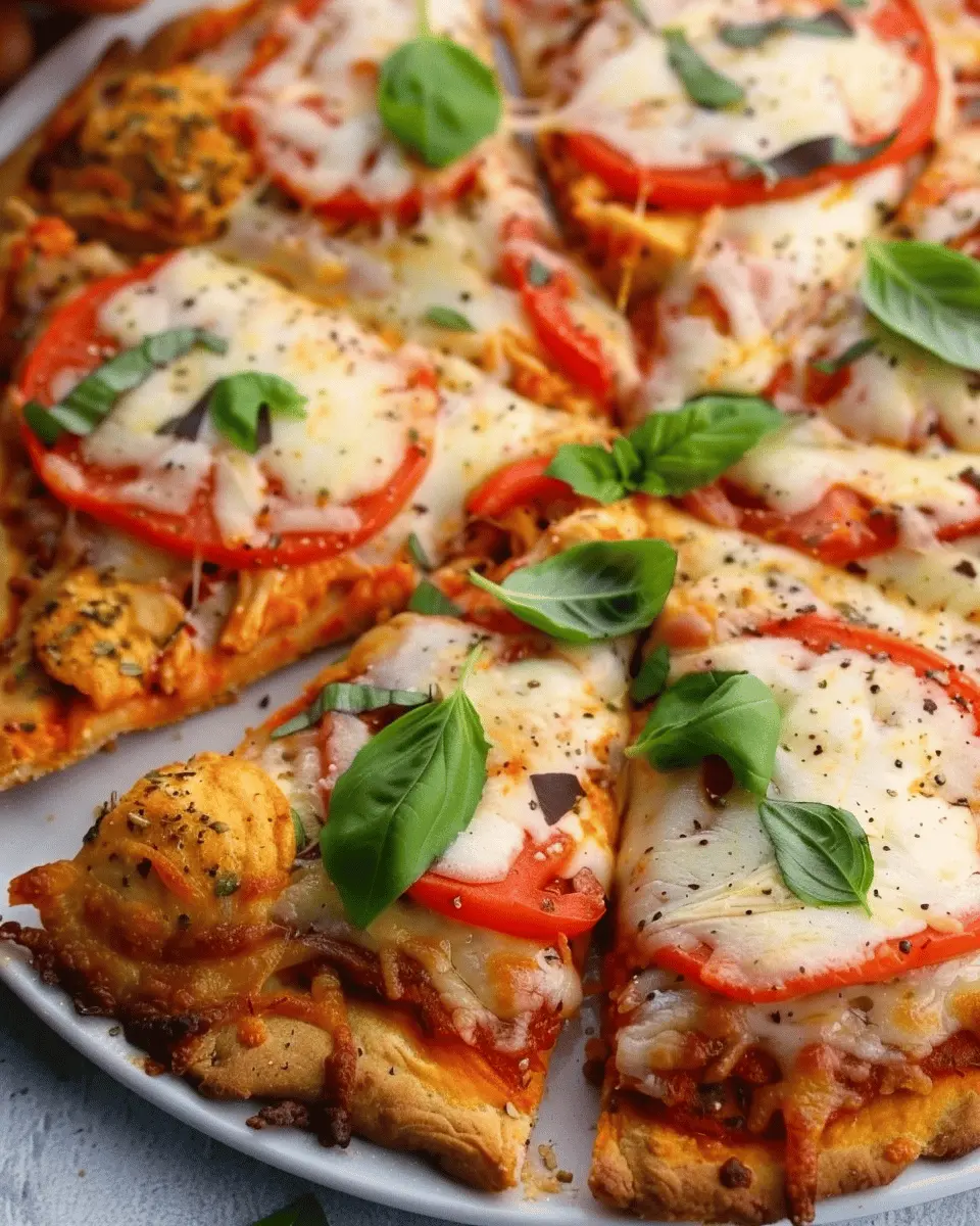 High-Protein Chicken Crust Pizza Recipe for Guilt-Free Indulgence