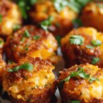 Crispy Hashbrown and Sausage Bites