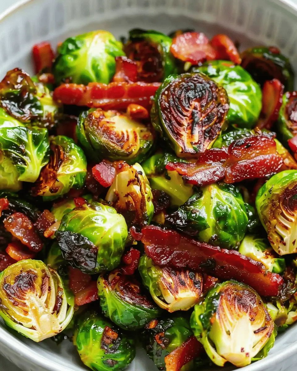 Brussels Sprouts with Bacon: Easy Recipe for a Savory Delight