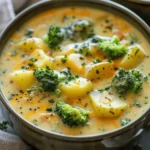 Crockpot Potato Broccoli Cheddar Soup Crockpot Potato Broccoli