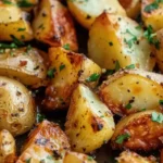 Garlic Butter Roasted Potatoes