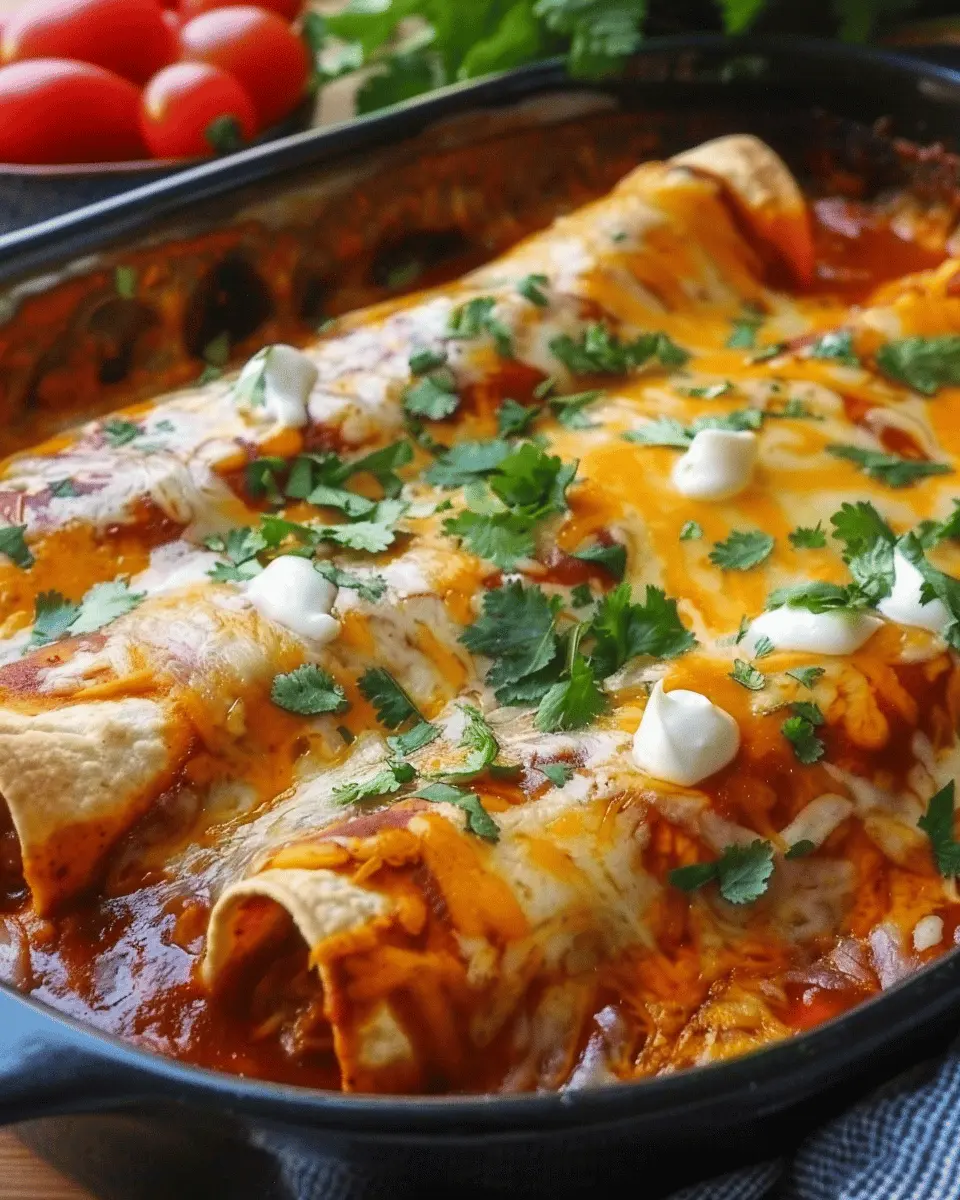 Delicious Chicken Enchiladas: Easy Recipe for a Flavorful Meal