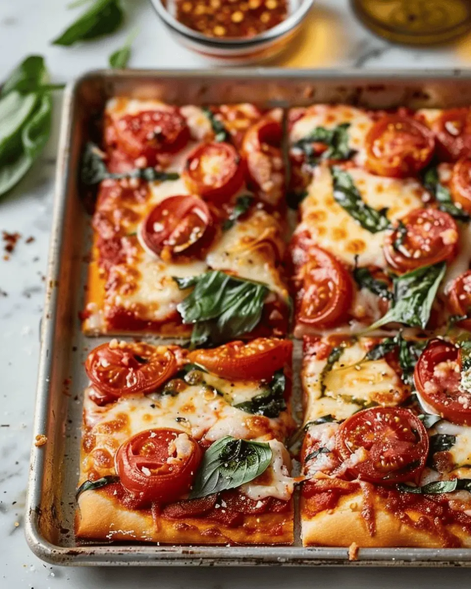 Sheet Pan Pizza: Easy, Flavorful Dish with Turkey Bacon and Chicken Ham