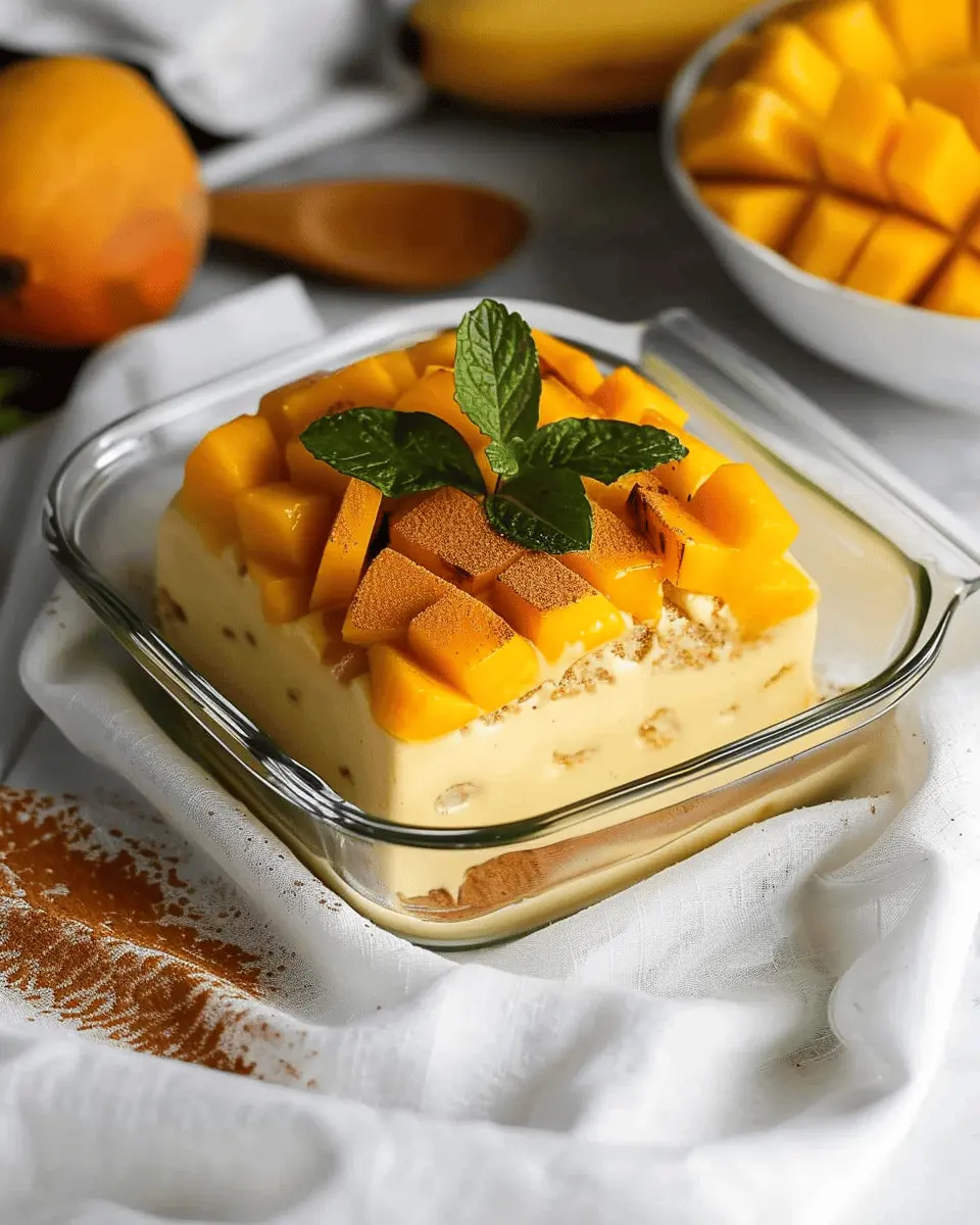 Mango Tiramisu: A Refreshing Twist on a Classic Dessert