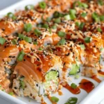Salmon Sushi Bake