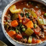 Easy Hamburger Vegetable Soup