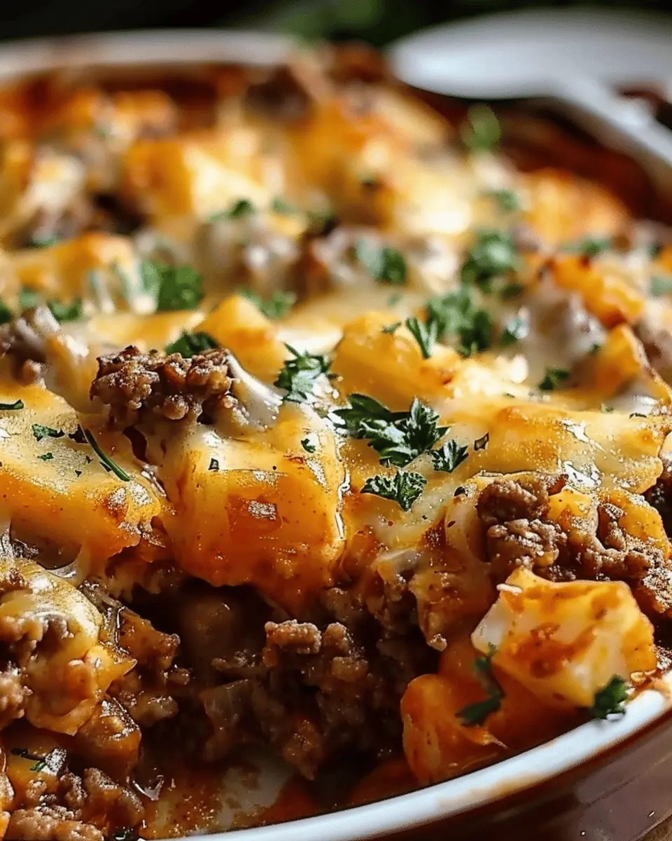 Hobo Casserole Delight: Easy Comfort Food with Turkey Bacon and Chicken Ham