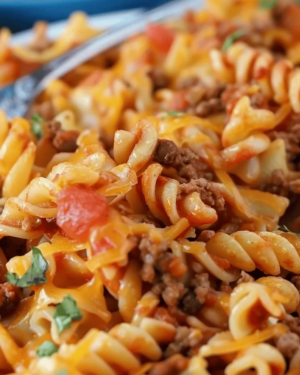 Cheesy Taco Pasta: Indulgent Comfort Food in 30 Minutes