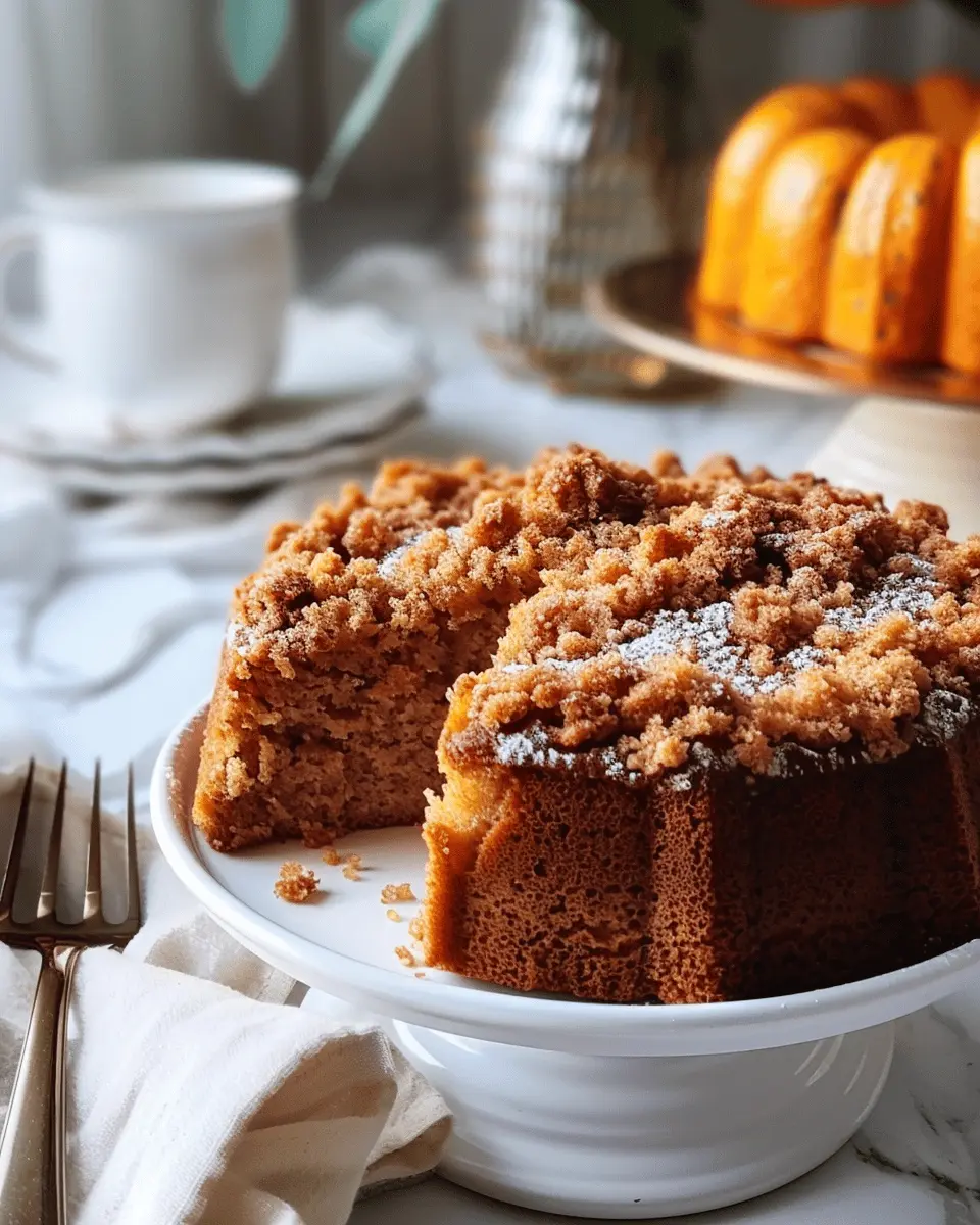 Pumpkin Coffee Cake: The Best Comforting Recipe for Fall Mornings