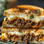 Ultimate Cheesy Ground Beef Melt