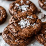 Salted Brownie Cookies
