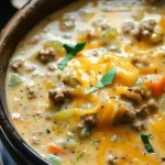 Cheeseburger Soup