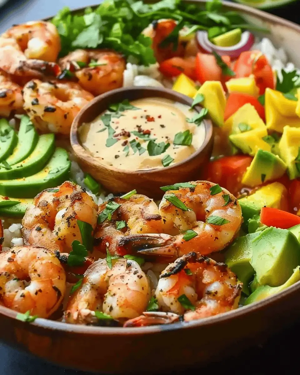 Shrimp and Avocado Bowls: Easy, Fresh Meal for Food Lovers