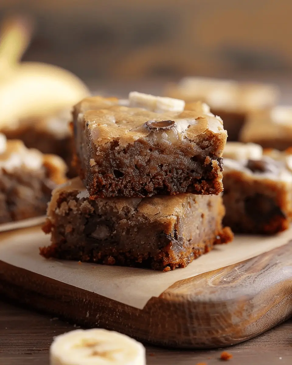 Banana Bread Brownies: The Best Indulgent Twist on Classic Flavors