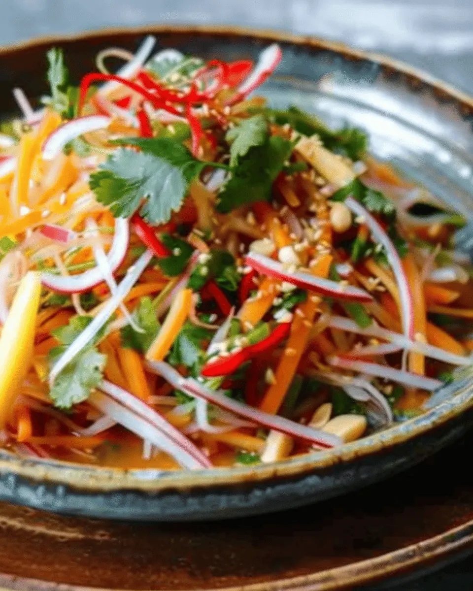 Thai Mango Salad: The Best Refreshing Twist for Your Summer Meals