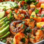 Shrimp and Avocado Bowls
