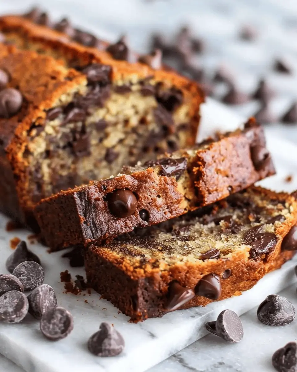 Super Moist Chocolate Chip Banana Bread for the Ultimate Indulgence