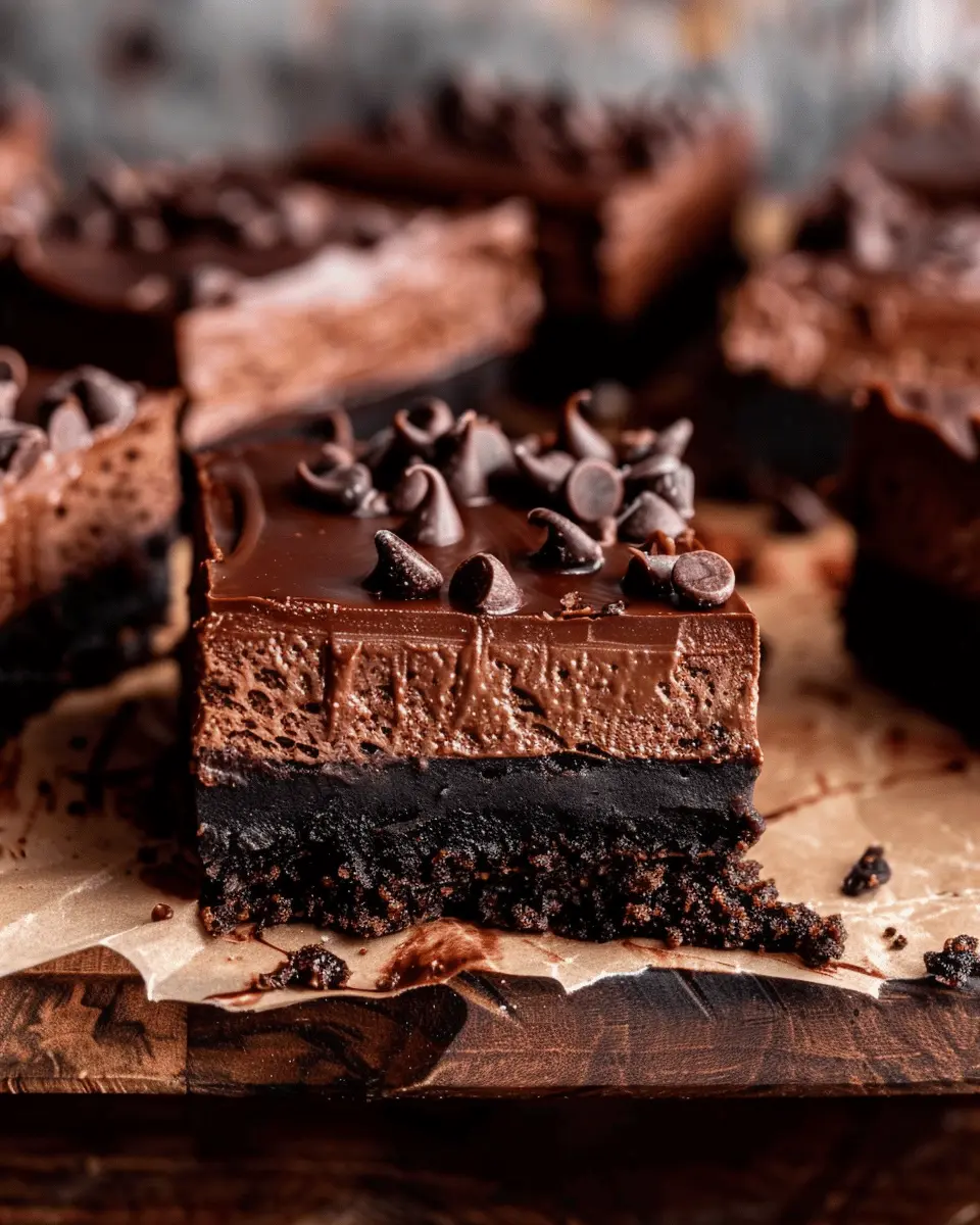 Chocolate Cheesecake Bars: An Indulgent Treat for Your Sweet Tooth