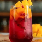 Mango Hibiscus Iced Tea