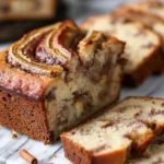 Classic Cinnamon Swirl Banana Bread