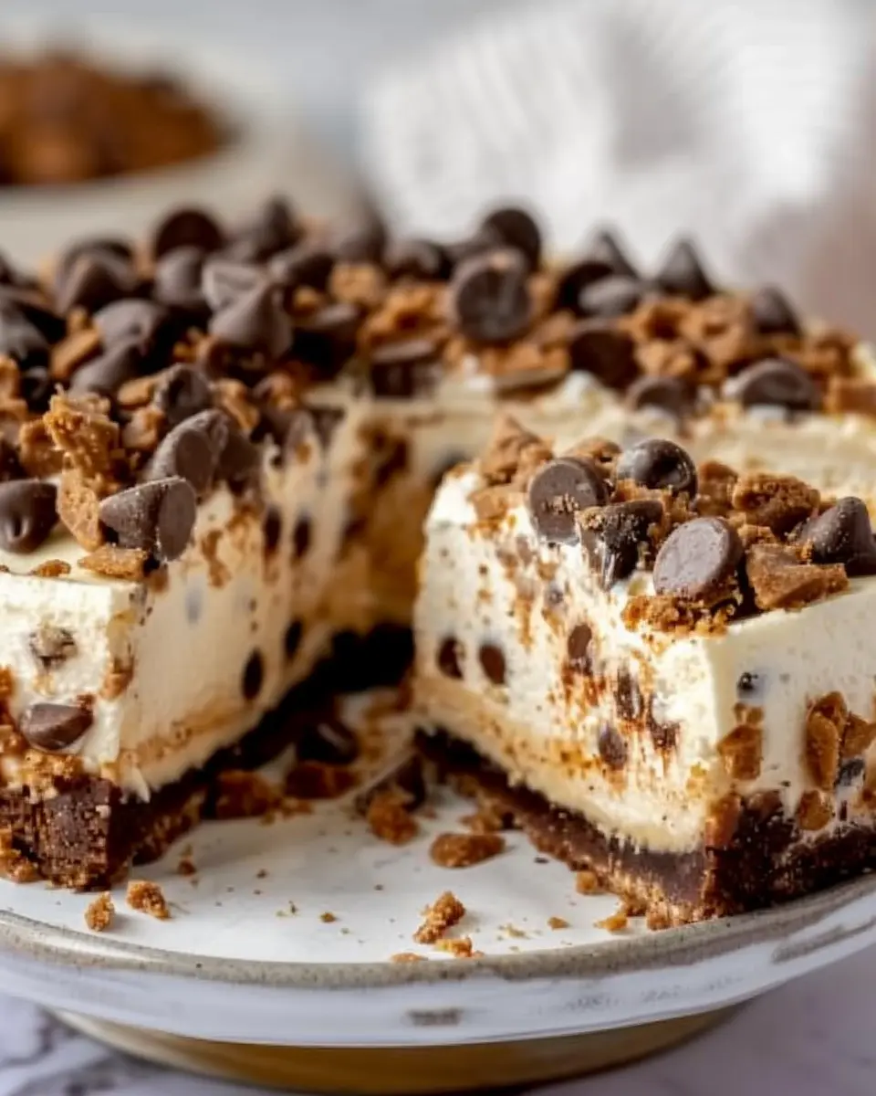 Chocolate Chip Cookie Dough Cheesecake: The Ultimate Indulgence