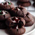 Chocolate Thumbprint Cookies