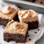 Frosted Coffee Brownies Recipe