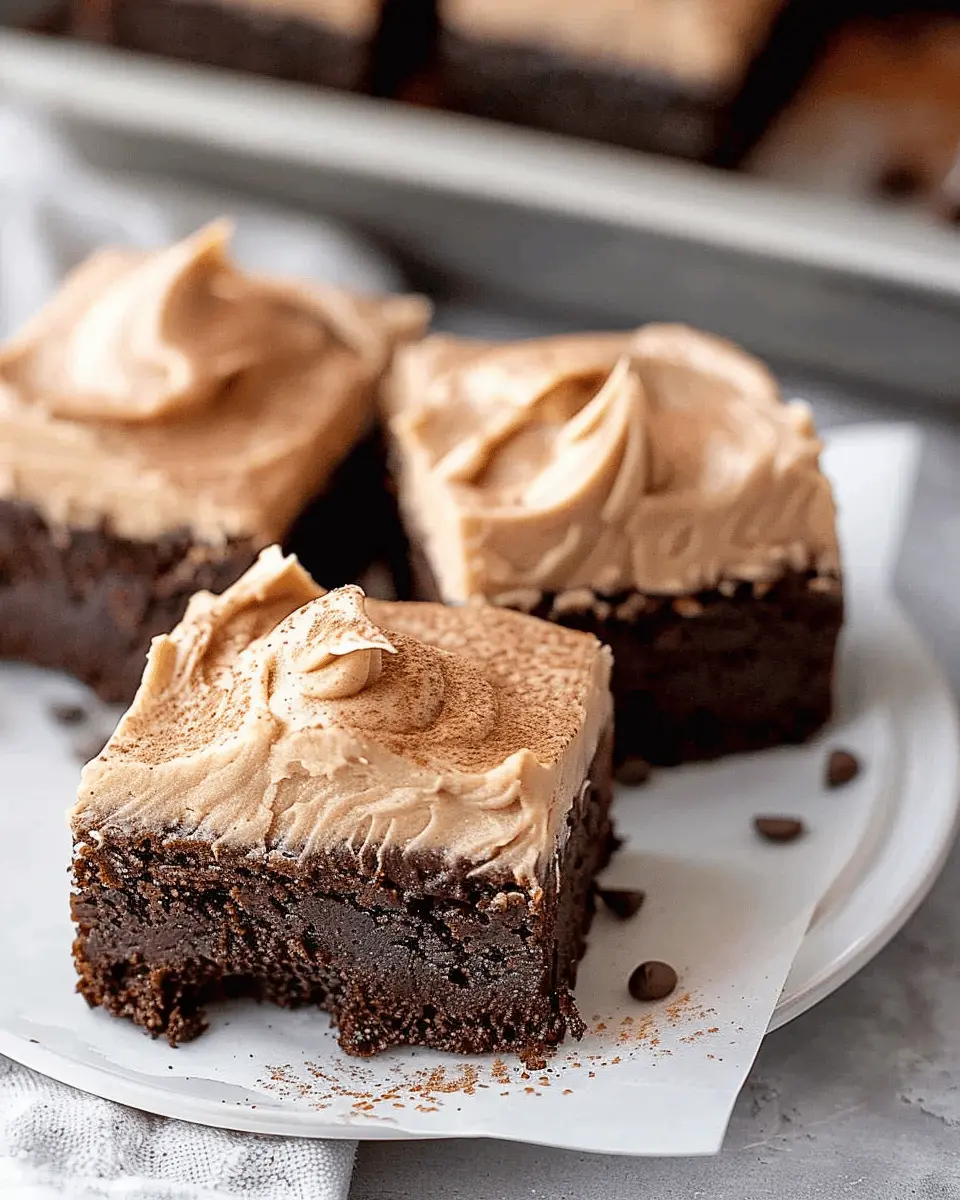 Frosted Coffee Brownies Recipe: The Best Indulgent Treat for You
