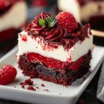 Red Velvet Cheesecake Brownies
