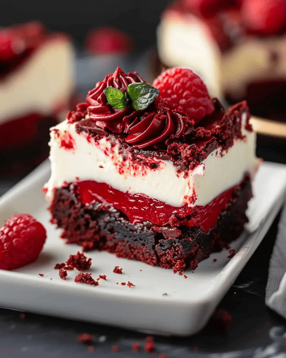 Red Velvet Cheesecake Brownies: The Best Indulgent Treat