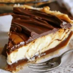 Twix Cheesecake Pie