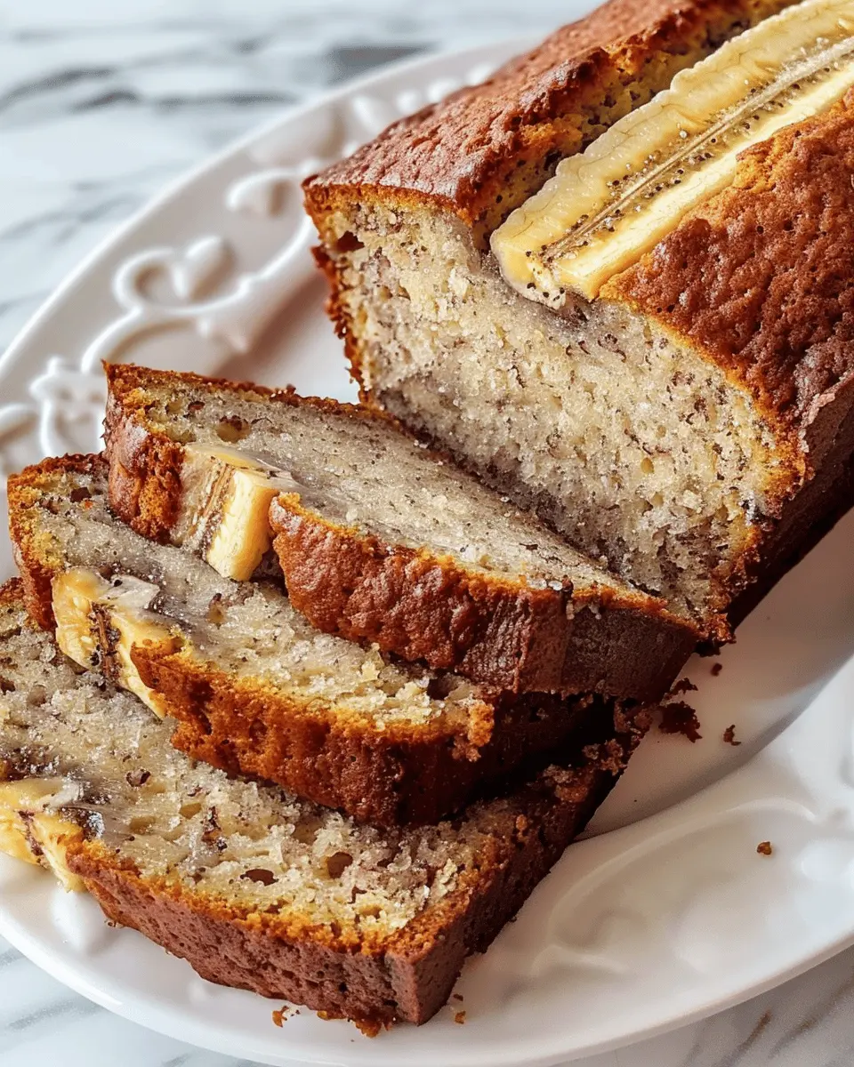 Moist Homemade Banana Bread: The Best Recipe for Comforting Bliss
