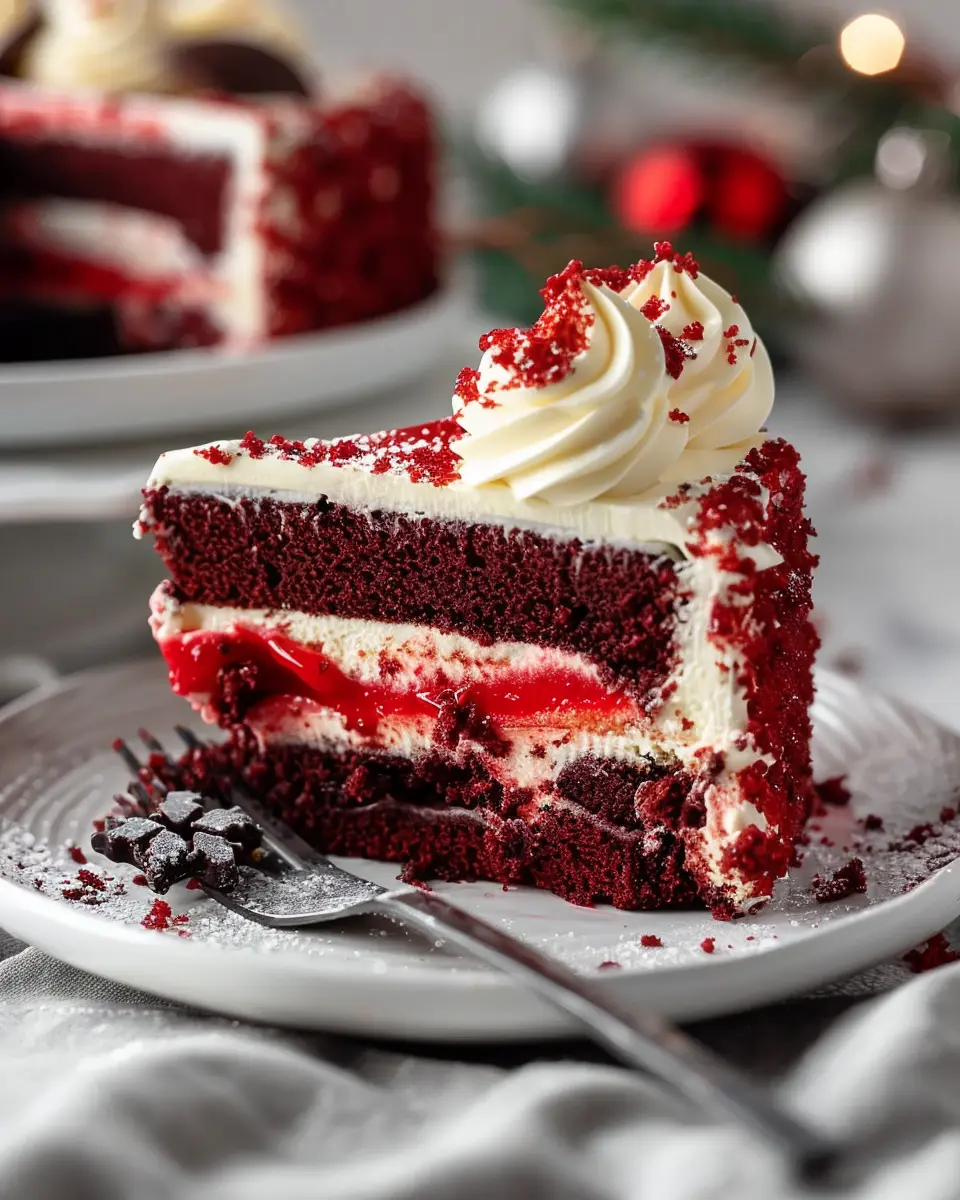 Christmas Red Velvet Delight: Easy Recipe for Festive Cheer