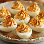 Pumpkin Patch Deviled Eggs