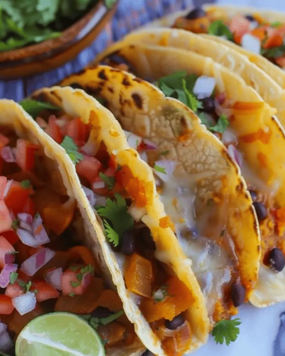 Pumpkin and Black Bean Tacos: Easy, Flavorful, and Wholesome
