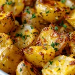 Cheesy Ranch Oven Roasted Potatoes