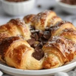 Chocolate Croissant Breakfast Bake