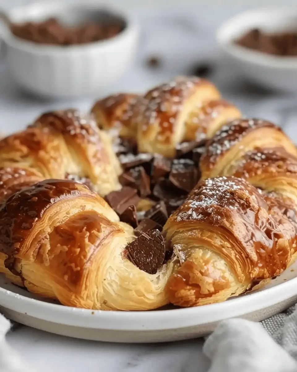 Chocolate Croissant Breakfast Bake: Easy Indulgence for Mornings