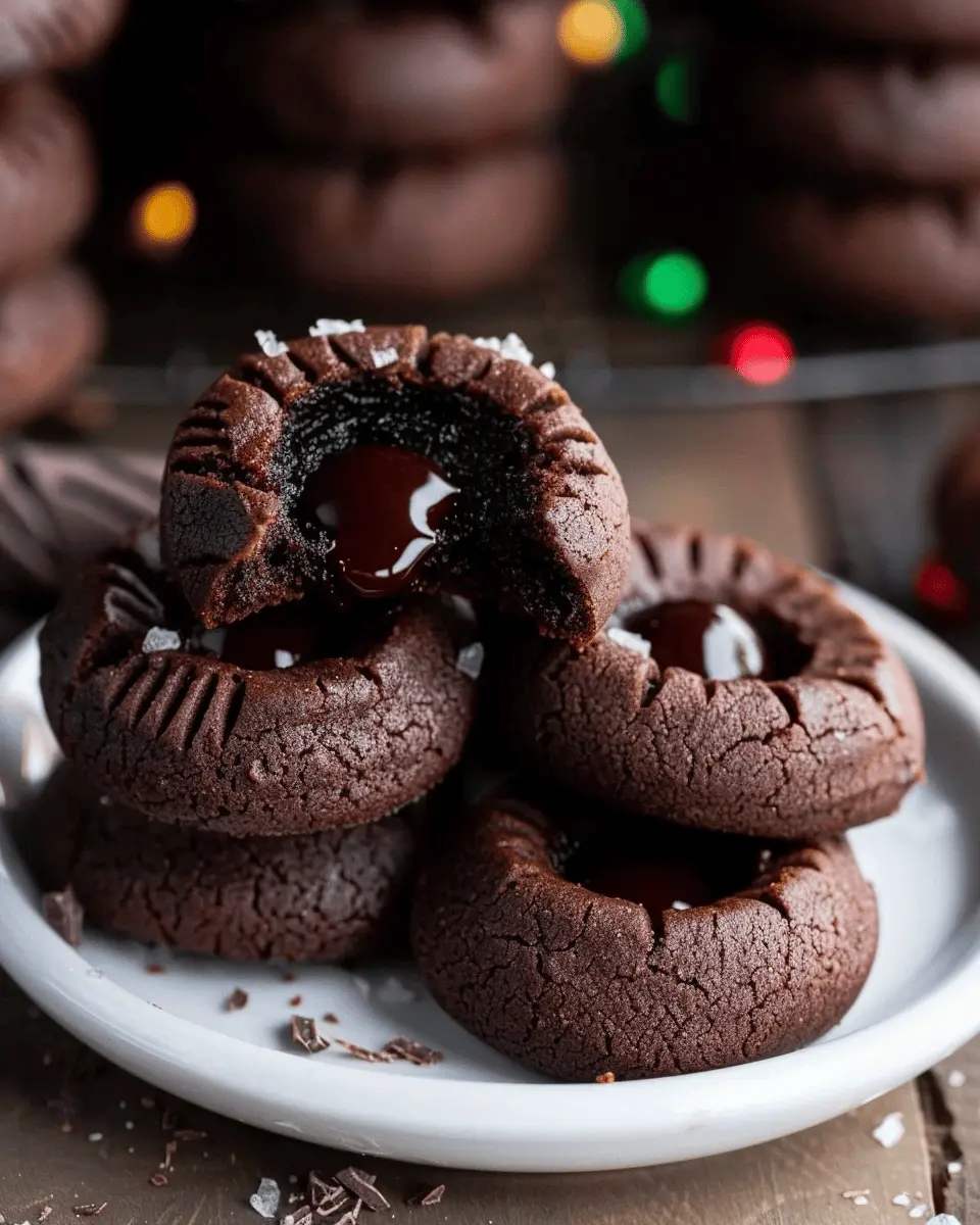 Chocolate Thumbprint Cookies: The Best Indulgent Treat for You
