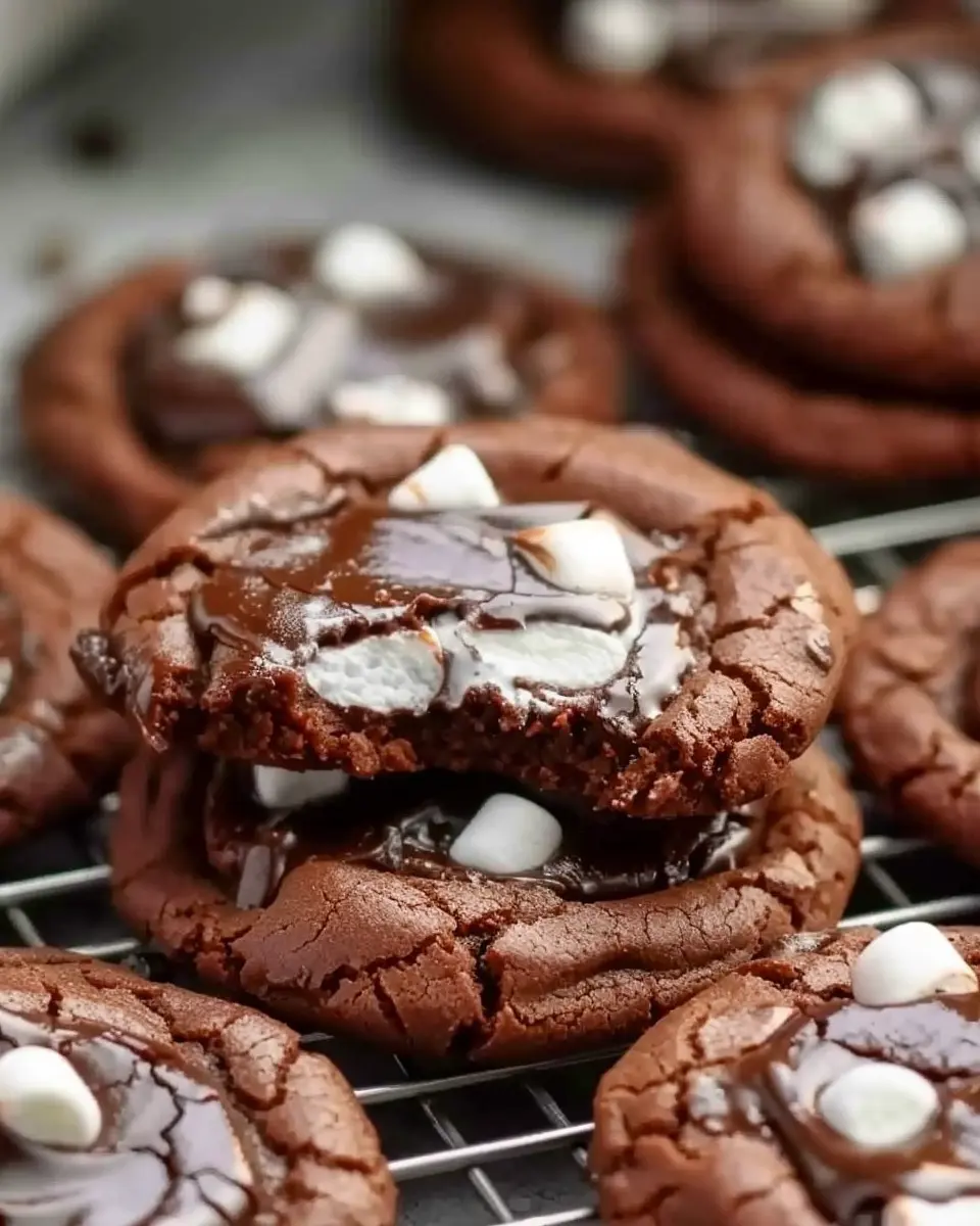 Marshmallow Hot Cocoa Surprise Cookies: The Best Cozy Treats