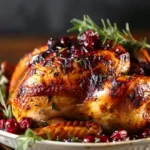 Cranberry Roasted Chicken
