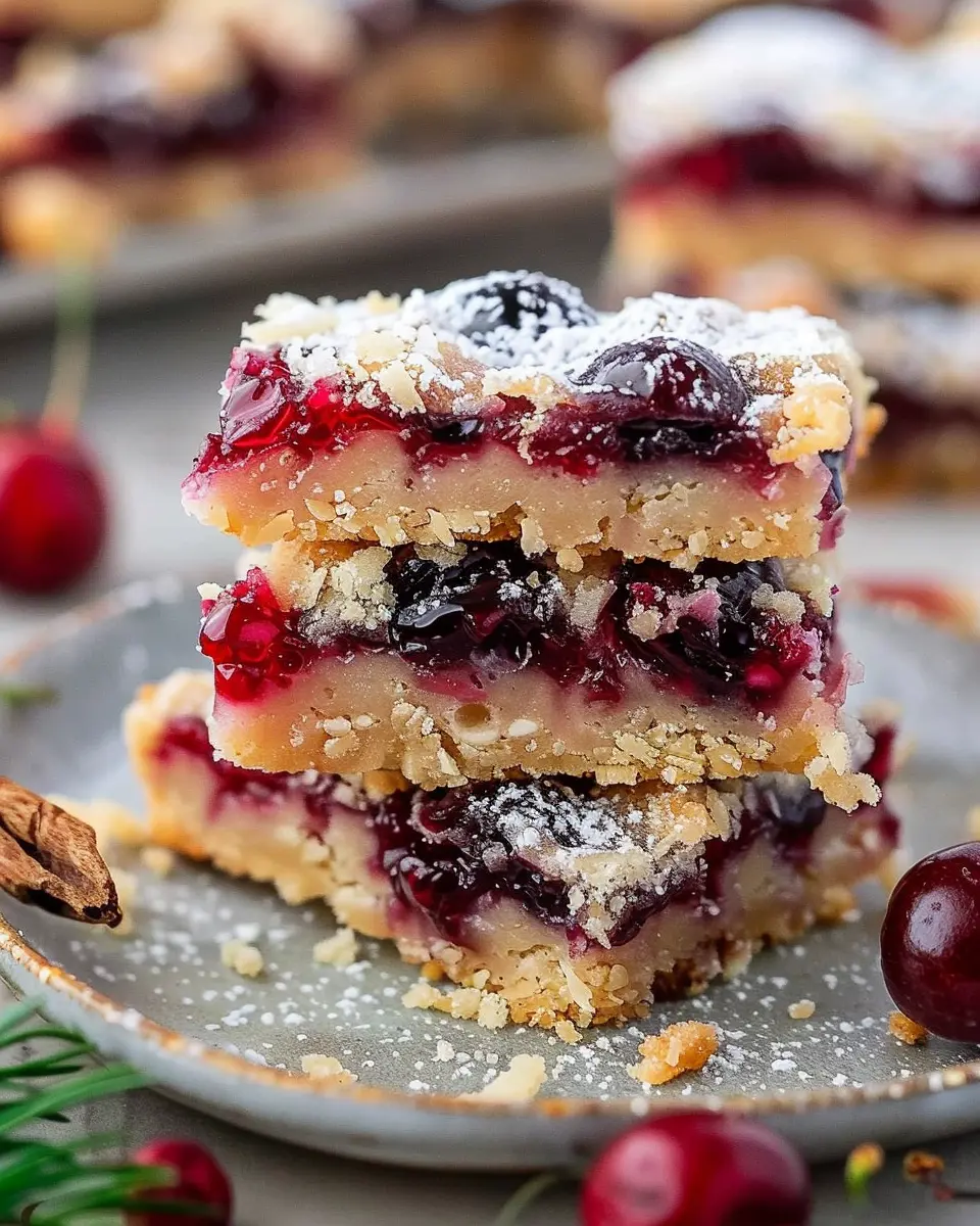 Christmas Cherry Bars: Easy Festive Treat to Brighten Your Holidays