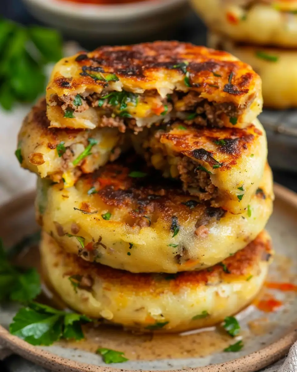 Vegan Stuffed Potato Cakes: Easy, Flavorful Comfort Food