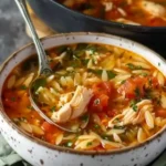 Chicken Orzo Tomato Soup
